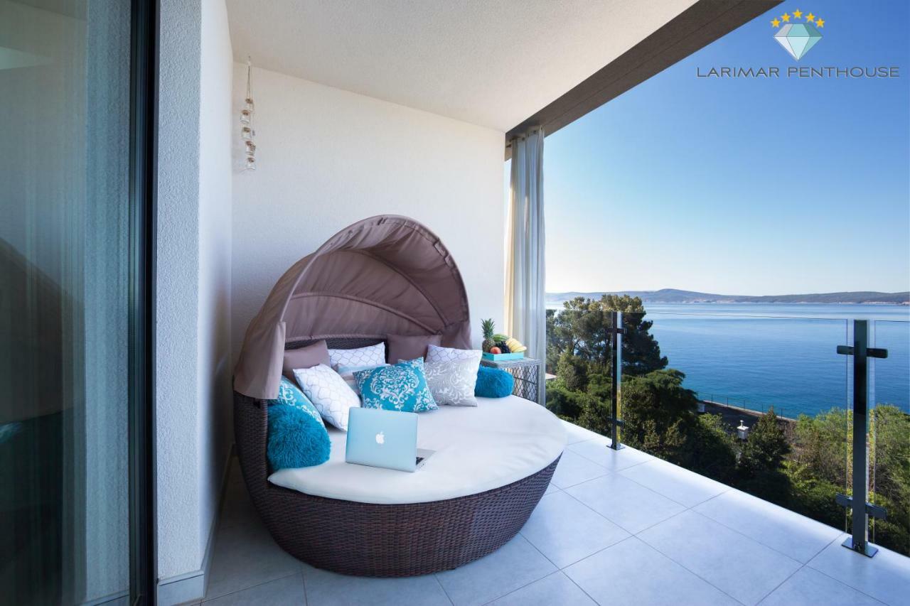 Larimar Penthouse Lejlighed Crikvenica Eksteriør billede