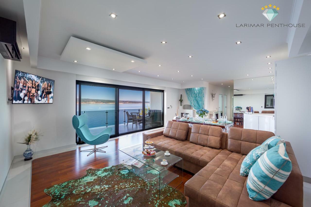 Larimar Penthouse Lejlighed Crikvenica Eksteriør billede
